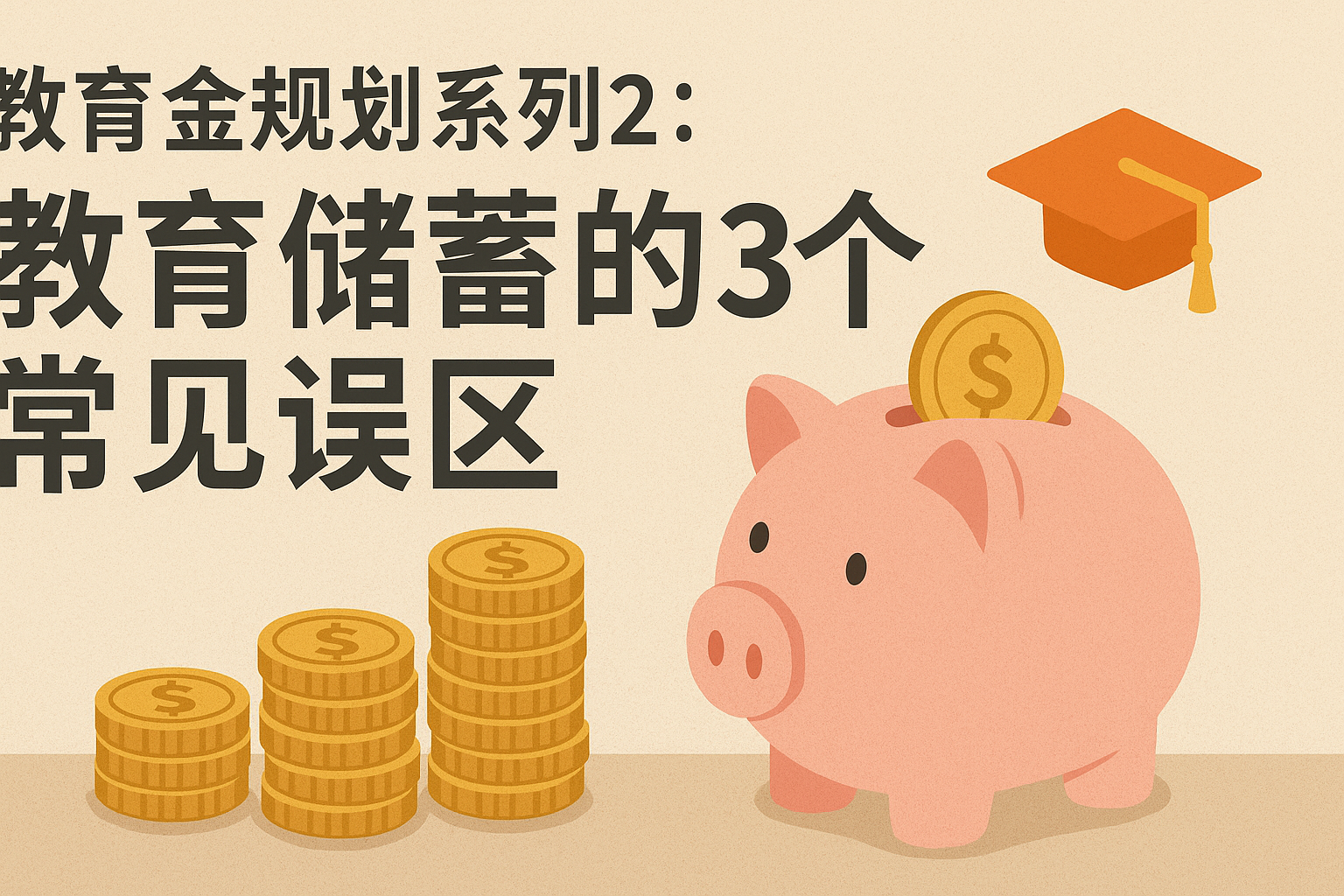 教育金规划系列2 教育储蓄的3个常见误区