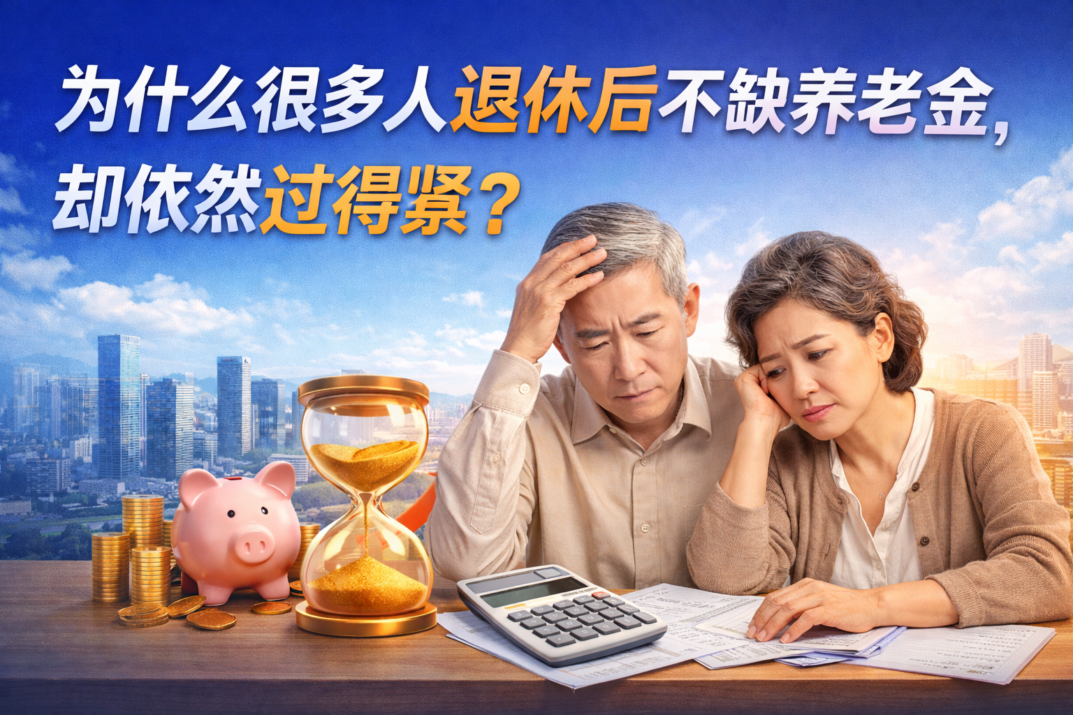为什么很多人退休后不缺养老金，却依然过得紧？